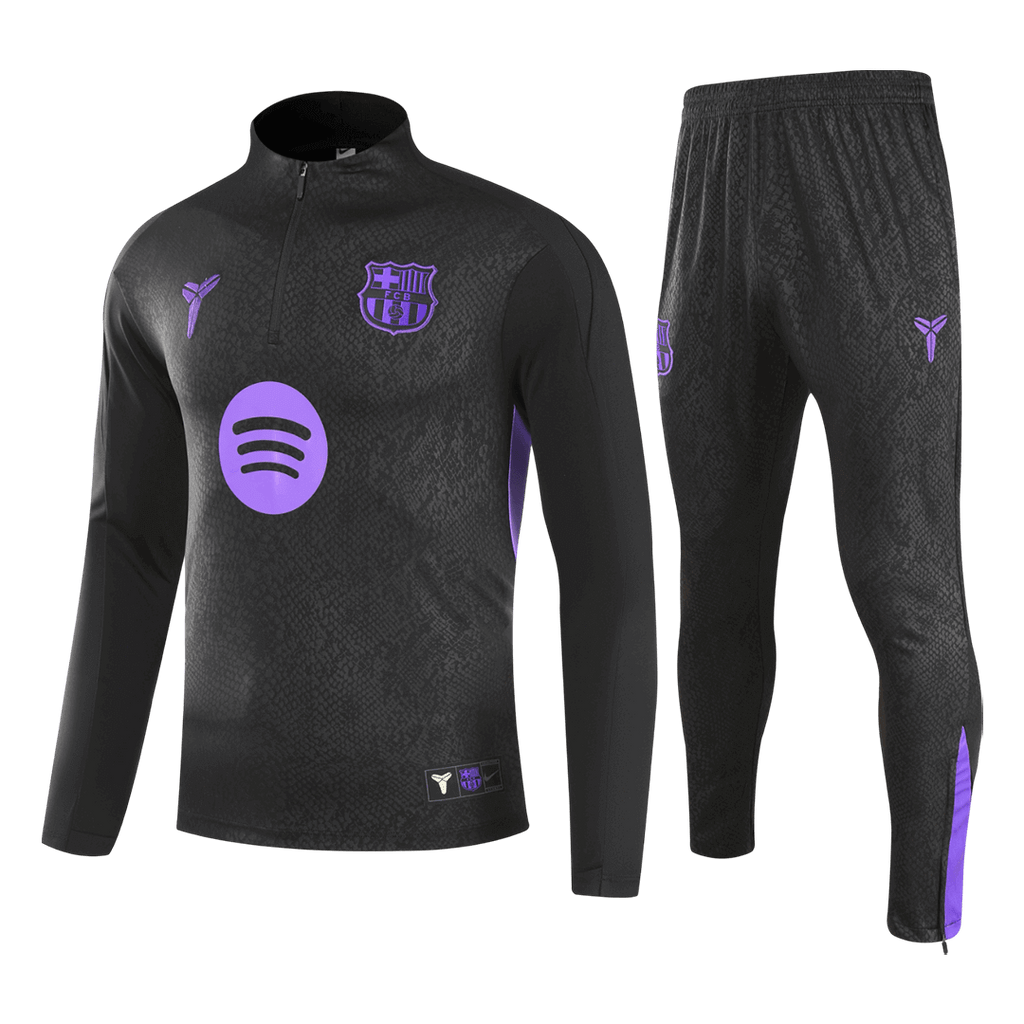 Barcelona Kinder Trainingsanzug 2025/26 Schwarz