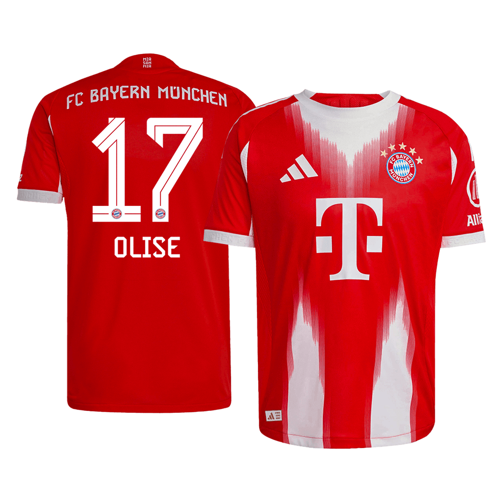 Bayern München Heimtrikot 2025/26 Spieler-Version OLISE #17