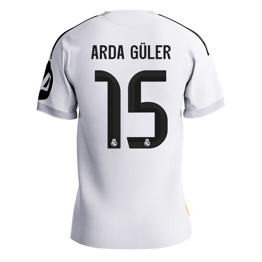 Real Madrid Heimtrikot 2025/26 Spieler-Version ARDA GÜLER #15