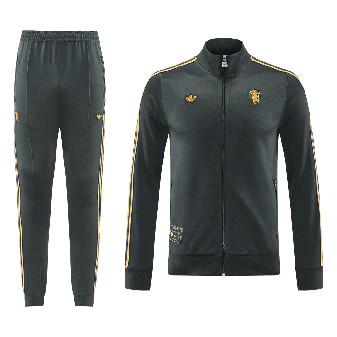 Manchester United Trainingsjacke 2025/26 Schwarz