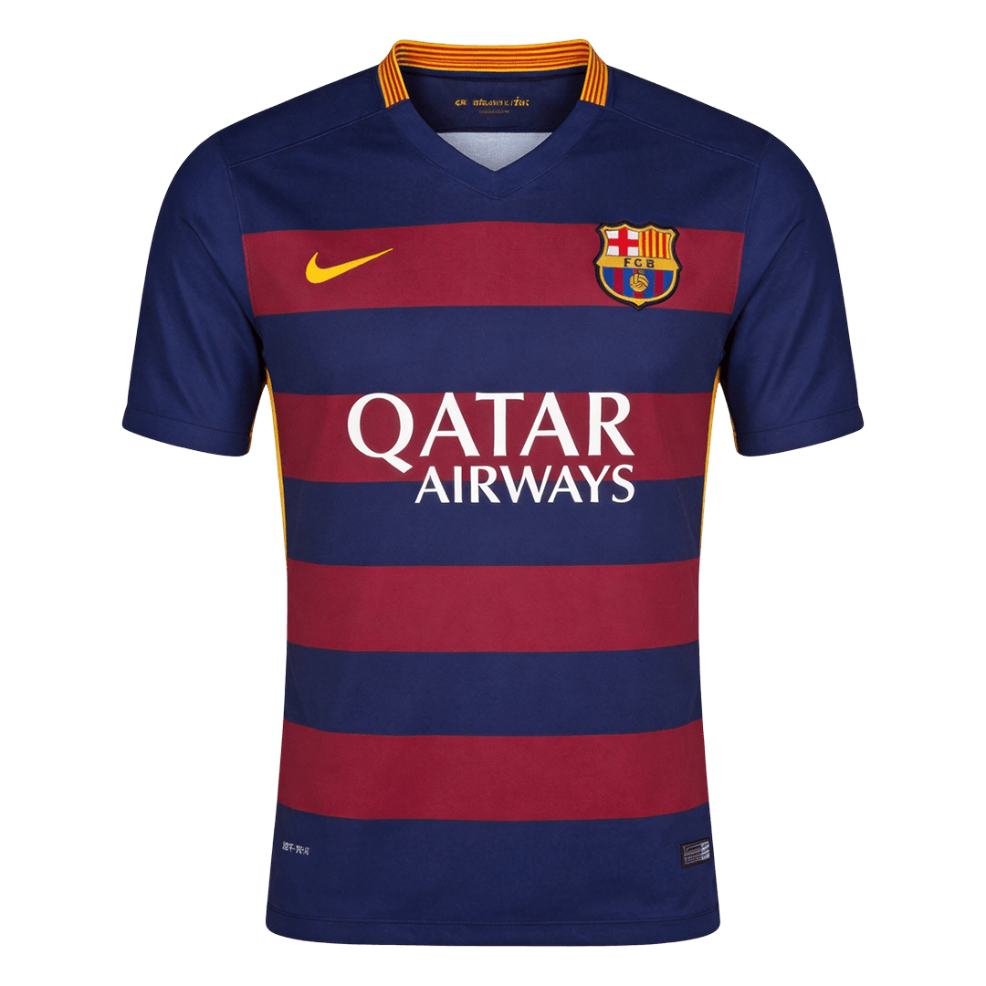 Barcelona Retro Heimtrikot 2015/16