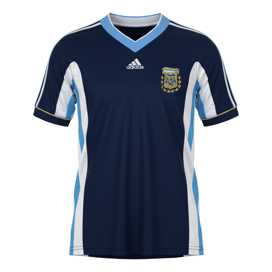 Argentinien Retro Auswärtstrikot 1998
