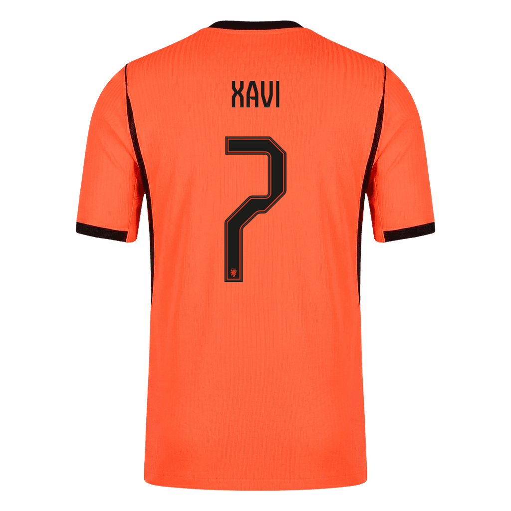 Netherlands Heimtrikot 2026 Spieler-Version XAVI #7