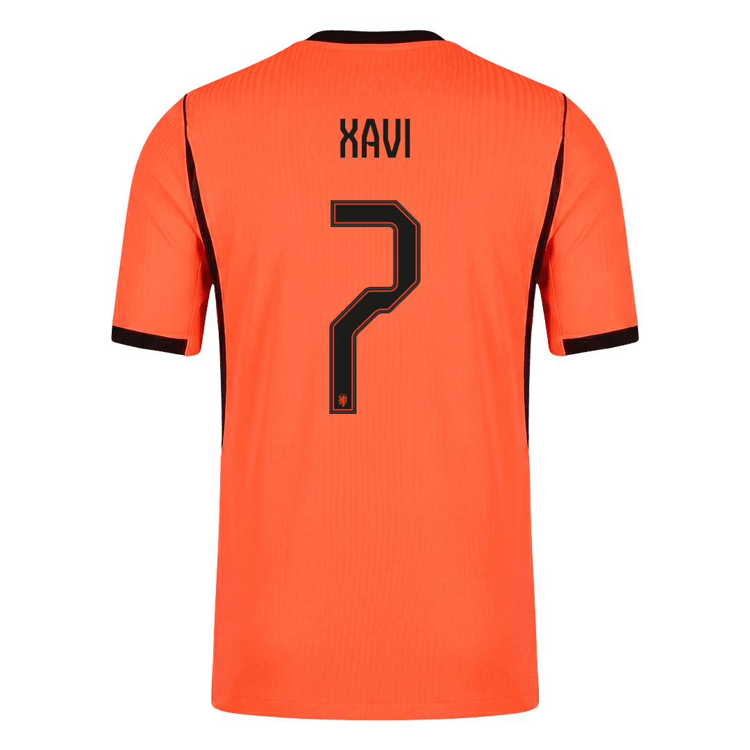 Netherlands Heimtrikot 2026 Spieler-Version XAVI #7