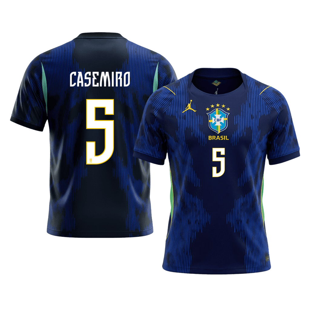 Brazil Auswärtstrikot 2026 Fan-Version CASEMIRO #5