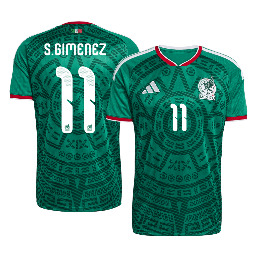 Mexico Heimtrikot 2026 Fan-Version S.GIMENEZ #11