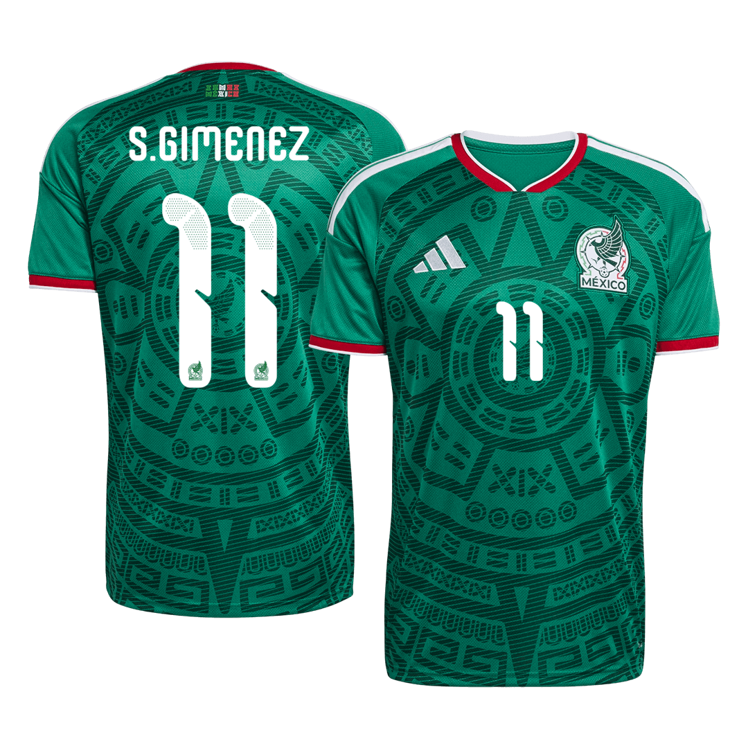 Mexico Heimtrikot 2026 Fan-Version S.GIMENEZ #11