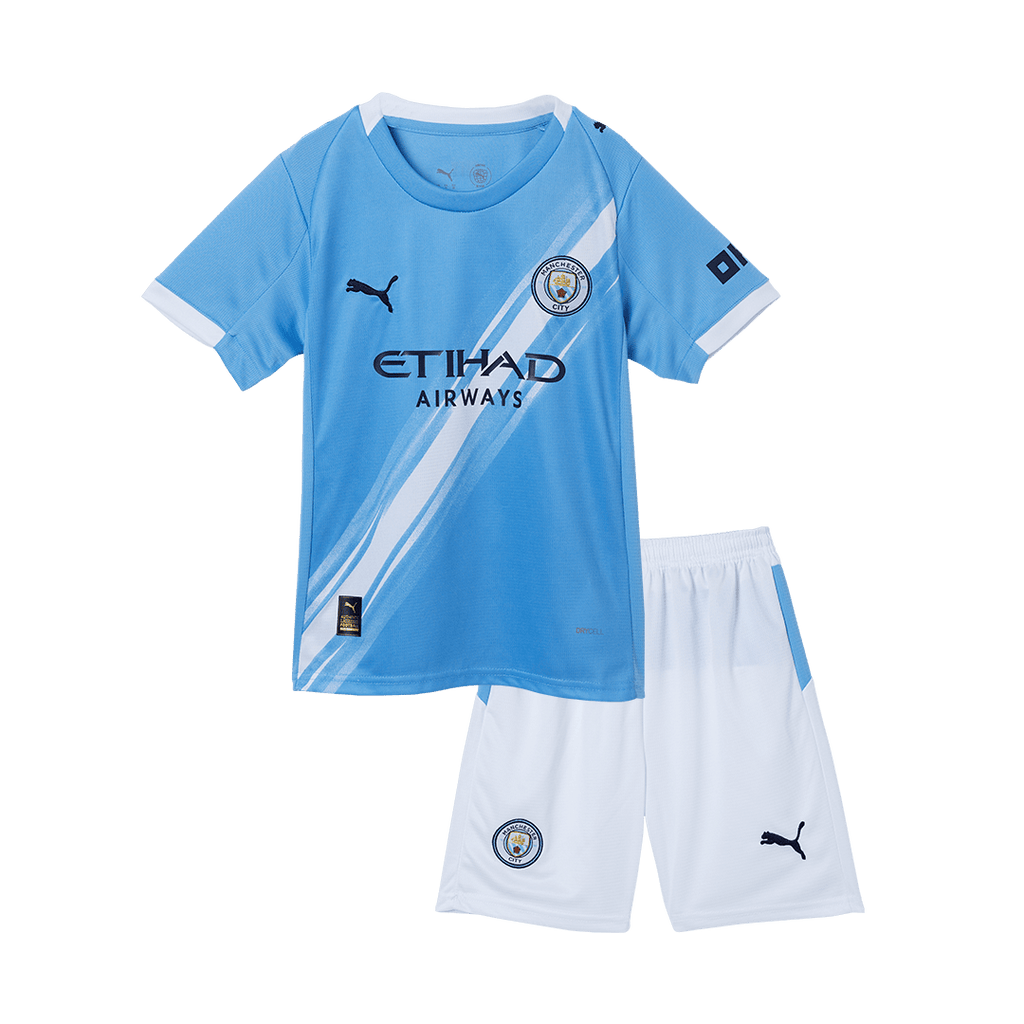 Manchester City Kinder Heimtrikot 2-teilig Set 2025/26