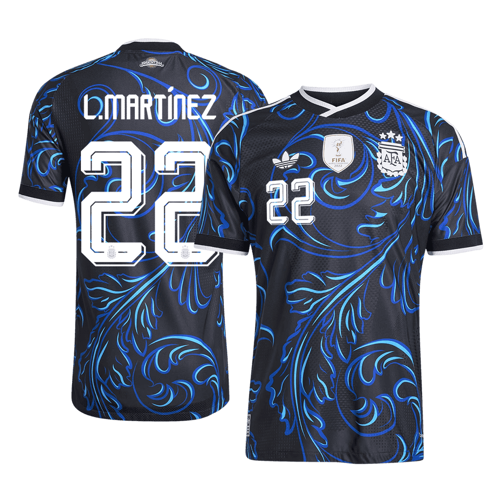 Argentinien Auswärtstrikot 2026 Spieler-Version L. MARTÍNEZ #22