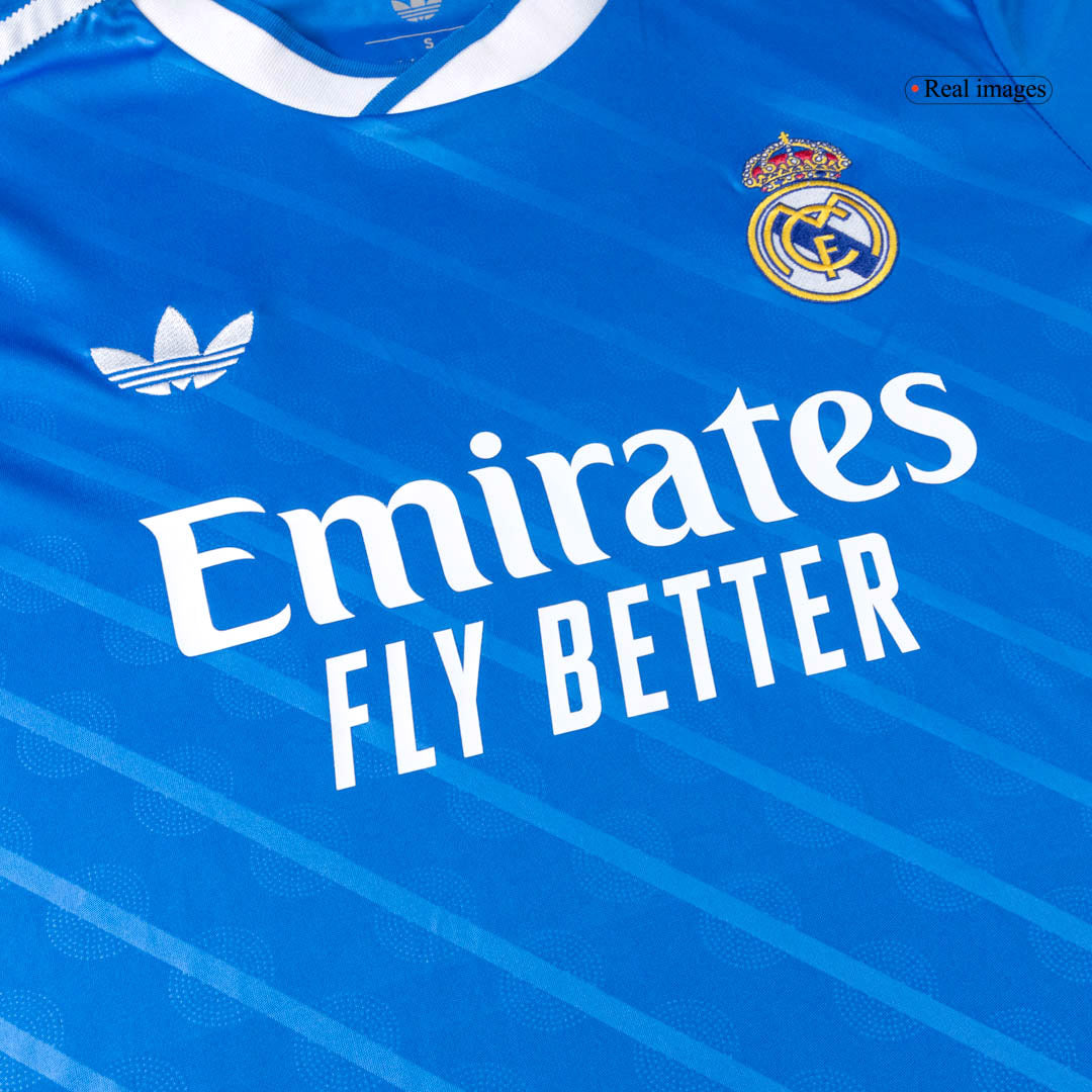 Real Madrid Ausweichtrikot Langarm 2025/26 Fan-Version