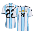 Argentinien Heimtrikot 2026 Spieler-Version L.MARTÍNEZ #22
