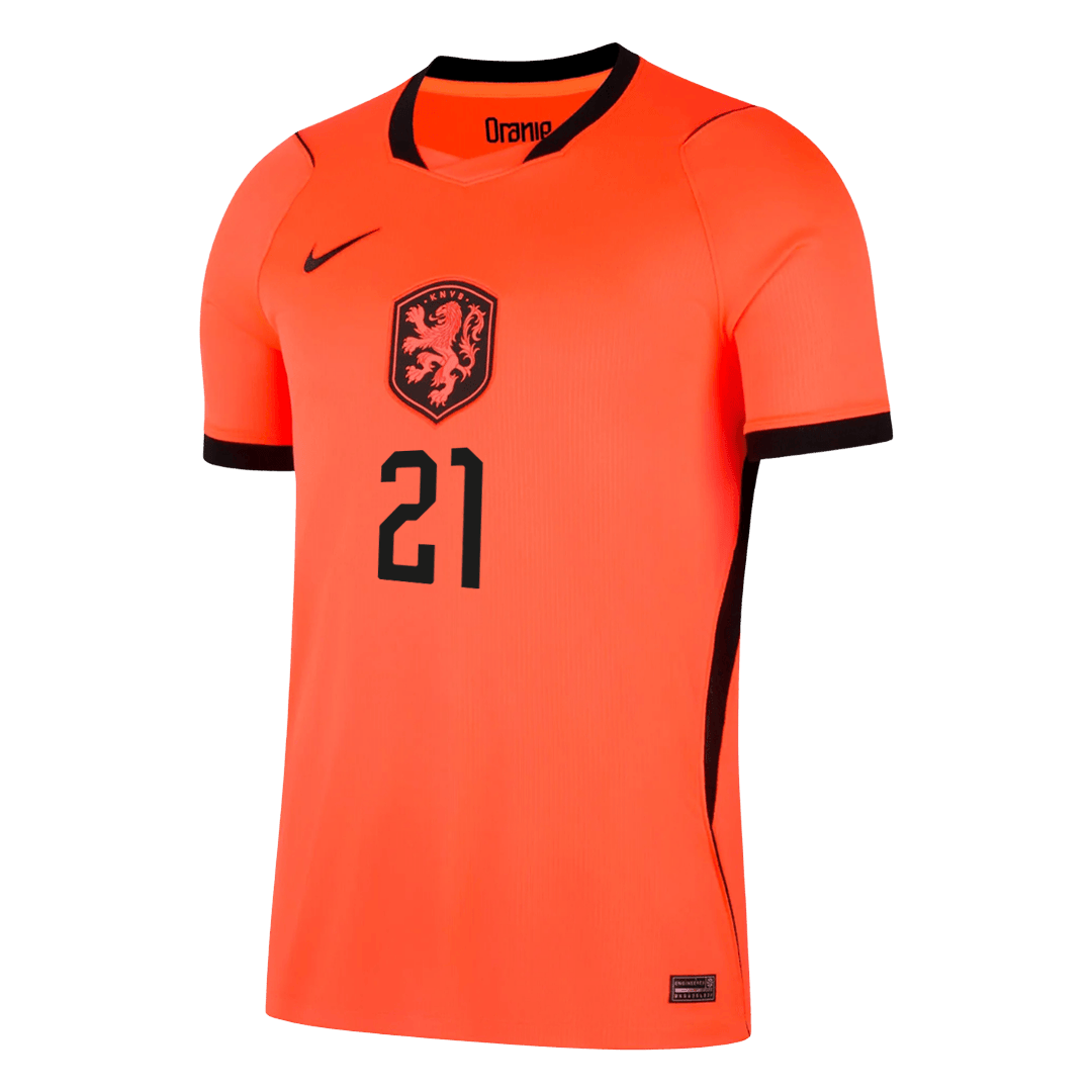 Netherlands Heimtrikot 2026 Fan-Version F.DE JONG #21