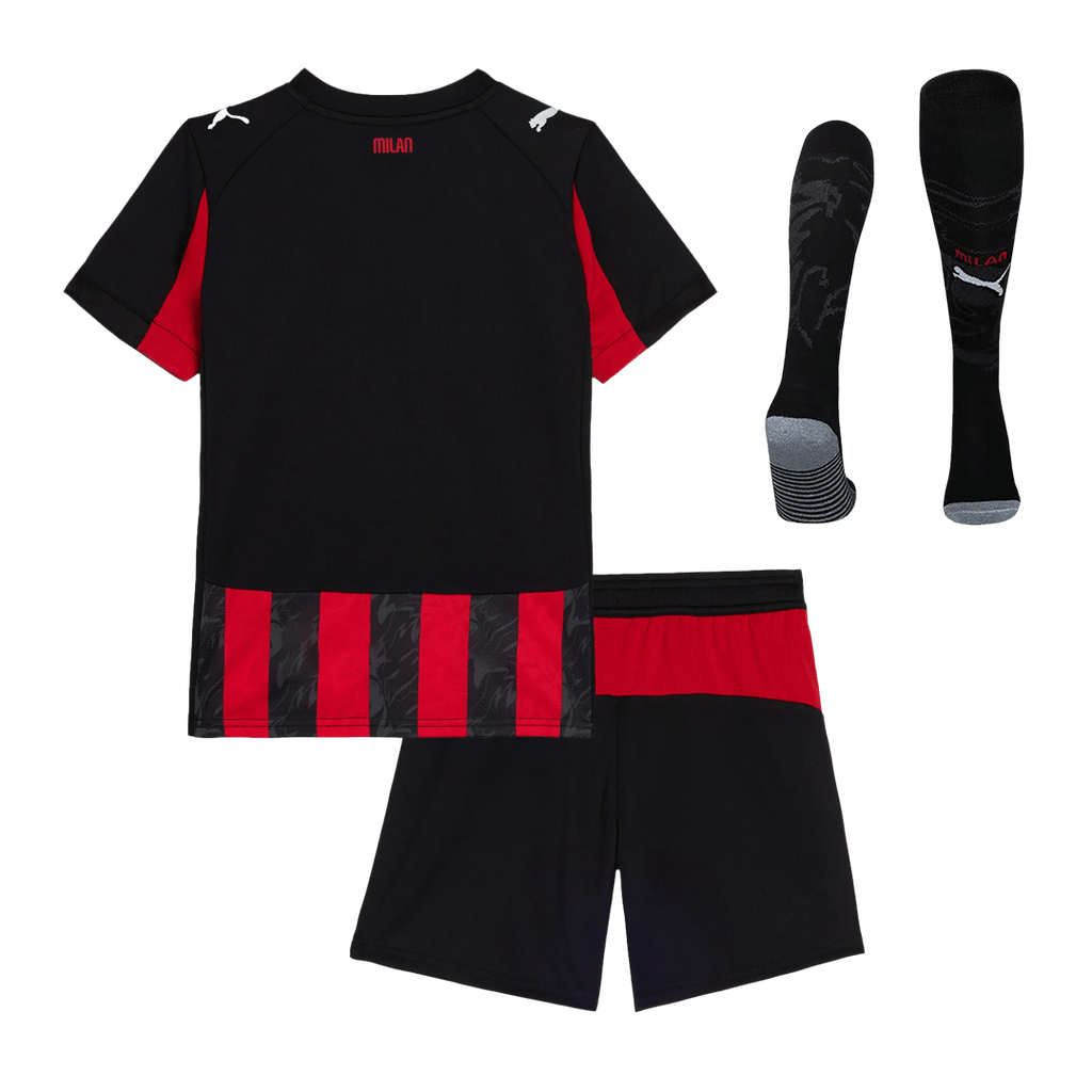 AC Milan Kinder Heimtrikot 3-teilig Set 2025/26