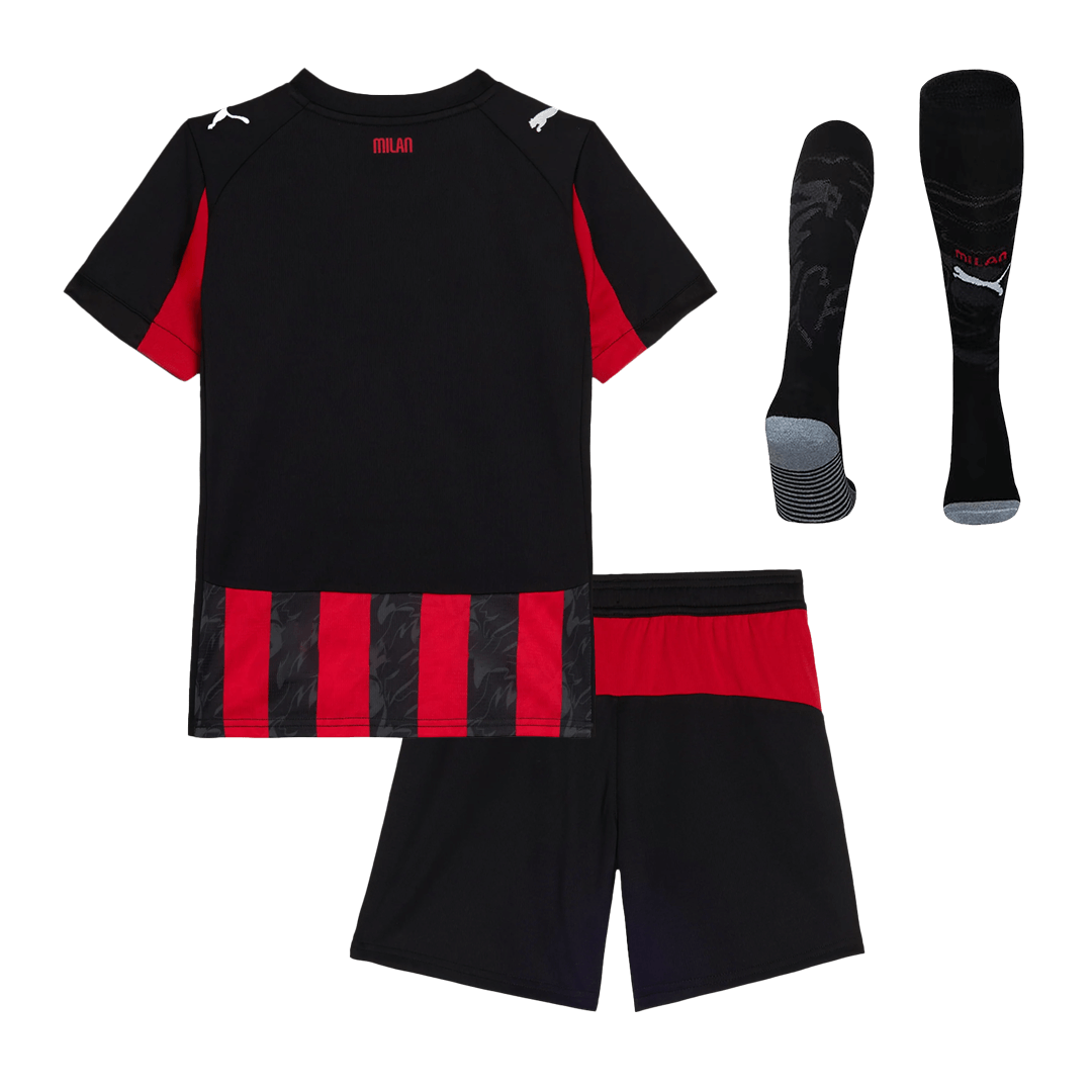 AC Milan Kinder Heimtrikot 3-teilig Set 2025/26