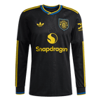 Manchester United Ausweichtrikot Langarm 2025/26 Fan-Version
