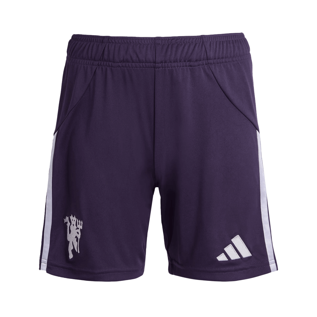 Manchester United Herren Auswärtstrikot Shorts 2025/26