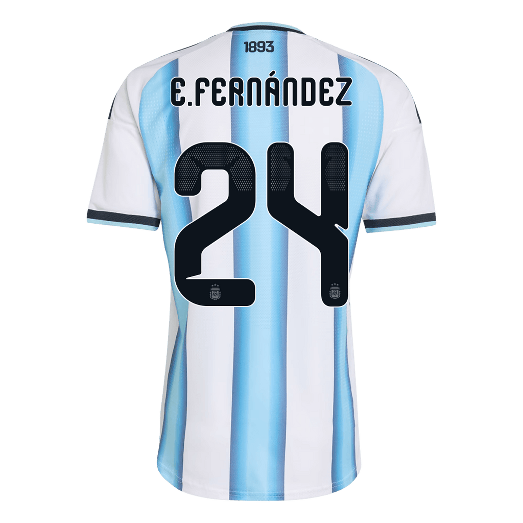 Argentinien Heimtrikot 2026 Spieler-Version E. FERNÁNDEZ #24