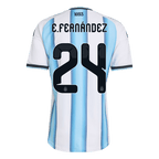 Argentinien Heimtrikot 2026 Spieler-Version E. FERNÁNDEZ #24