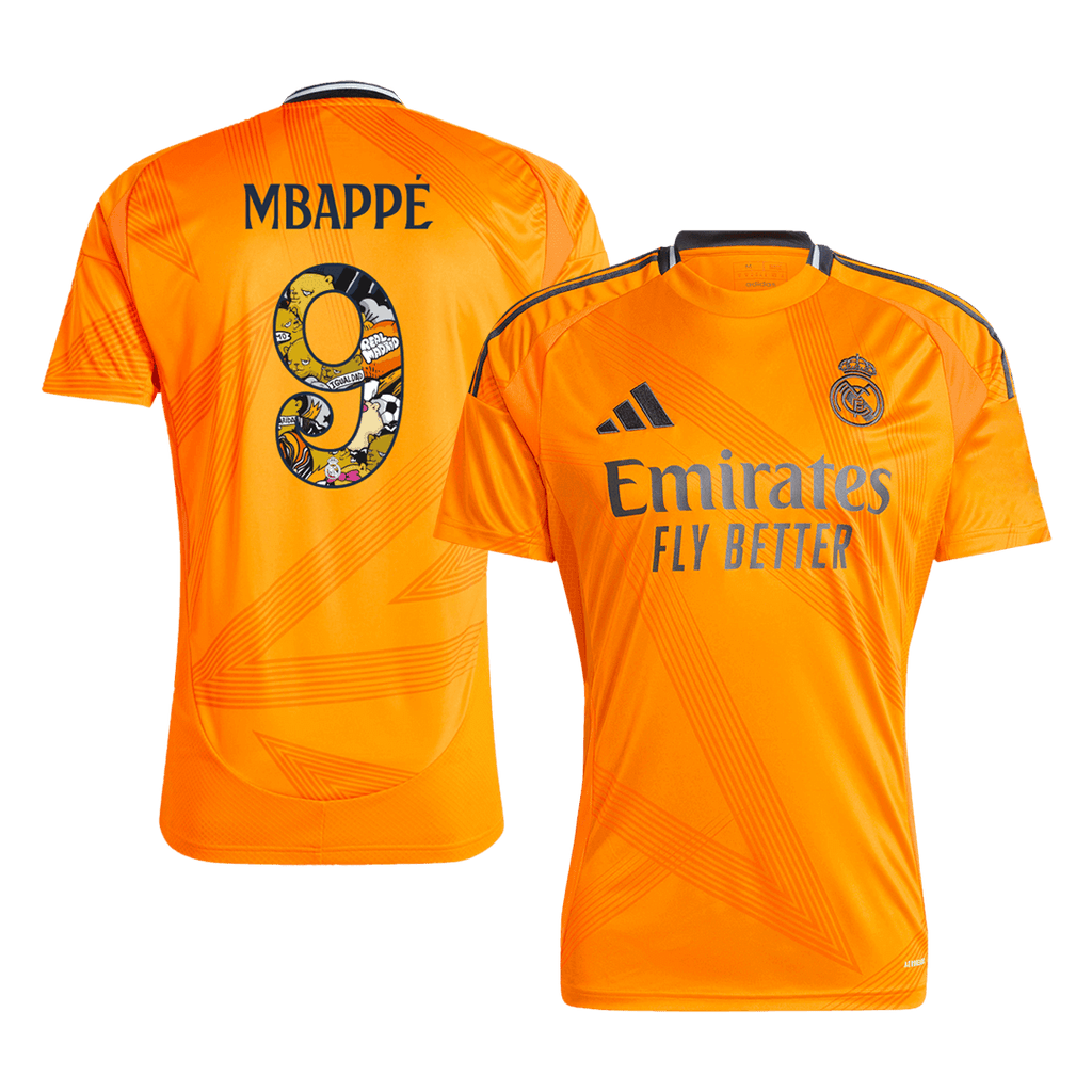 Real Madrid Auswärtstrikot 2024/25 Fan-Version MBAPPÉ #9