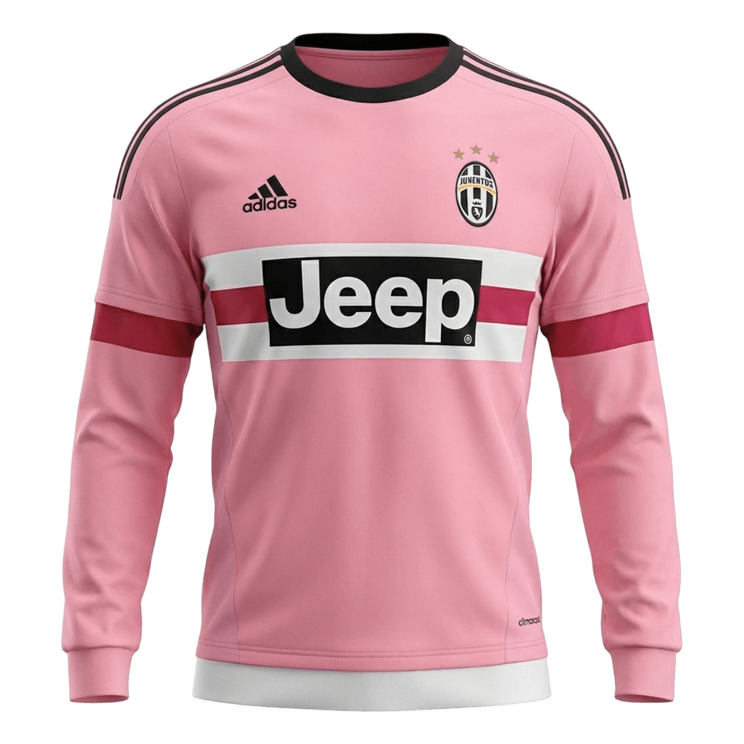 Juventus Retro Auswärtstrikot Langarm 2015/16