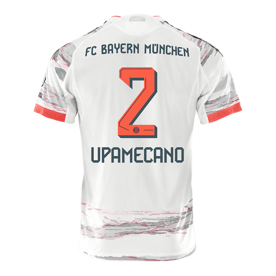 Bayern München Auswärtstrikot 2025/26 Spieler-Version UPAMECANO #2