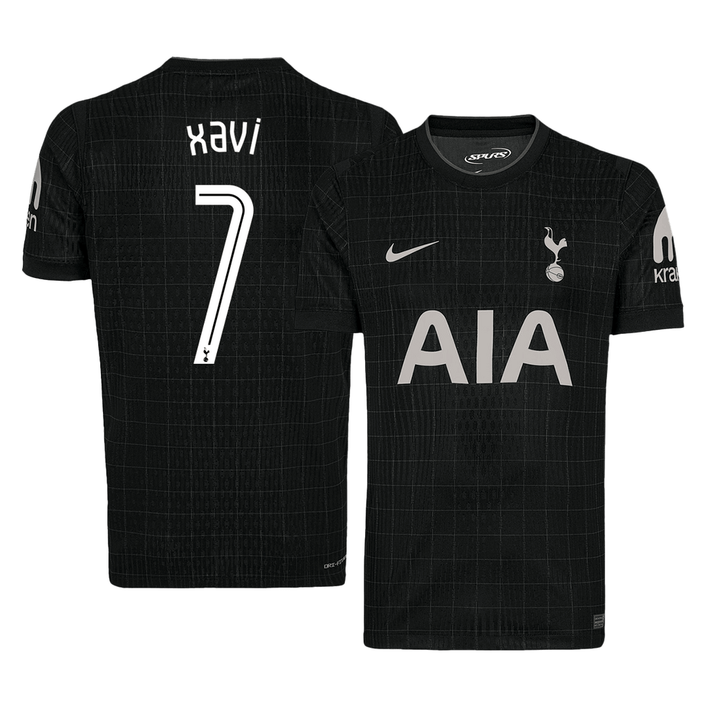 Tottenham Hotspur Auswärtstrikot 2025/26 Fan-Version XAVI #7 UCL