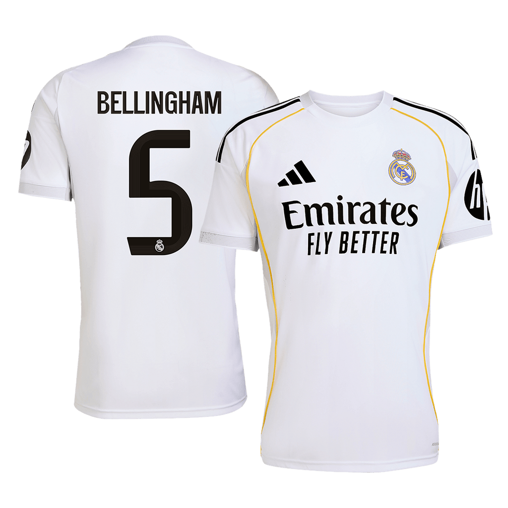 Real Madrid Heimtrikot 2025/26 Fan-Version BELLINGHAM #5