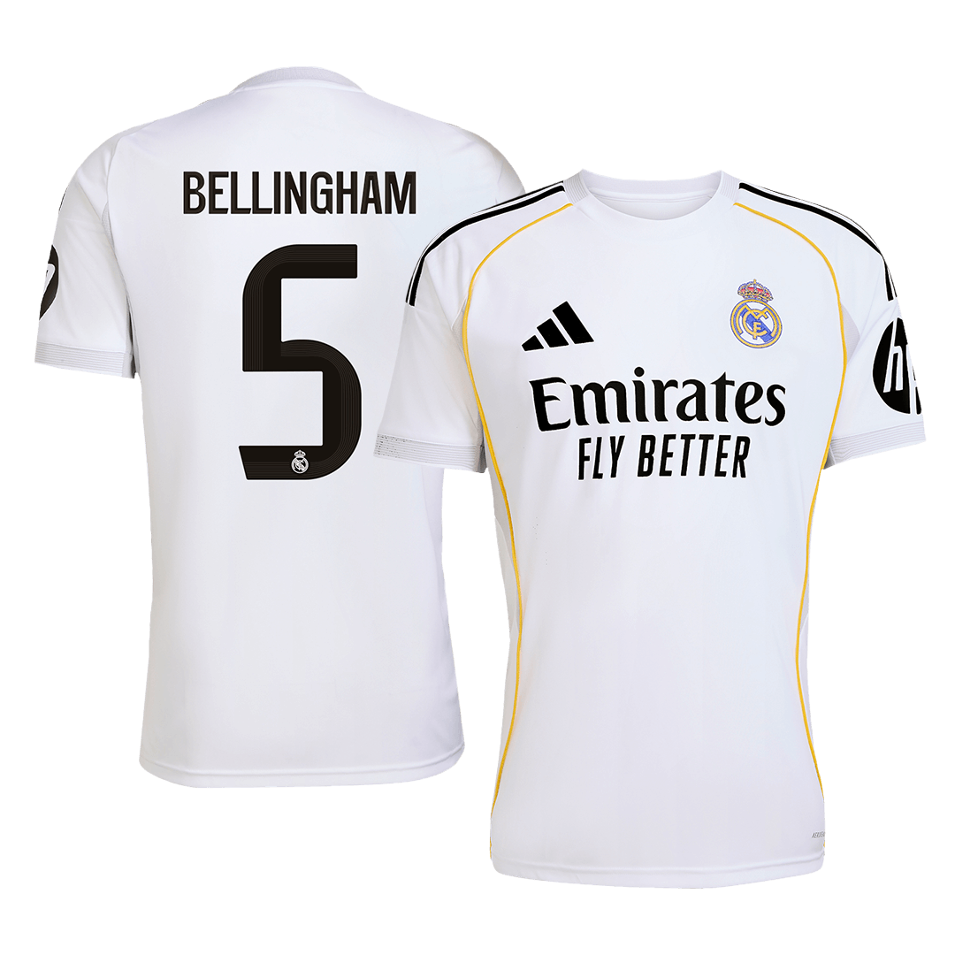 Real Madrid Heimtrikot 2025/26 Fan-Version BELLINGHAM #5