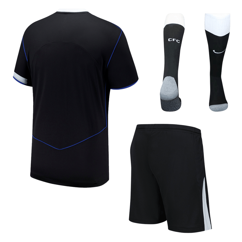 Chelsea Herren Ausweichtrikot Fan Version 3-teilig 2025/26
