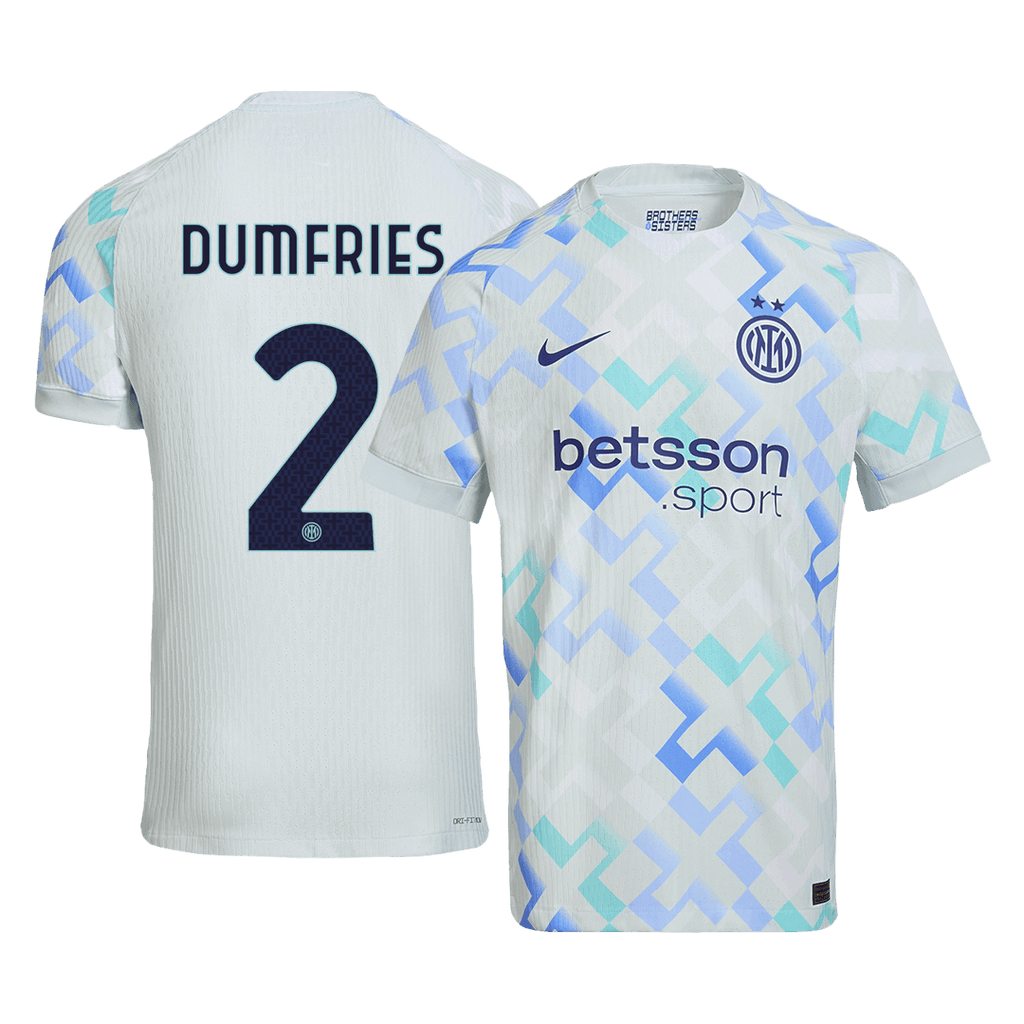 Inter Milan Auswärtstrikot 2025/26 Spieler-Version DUMFRIES #2