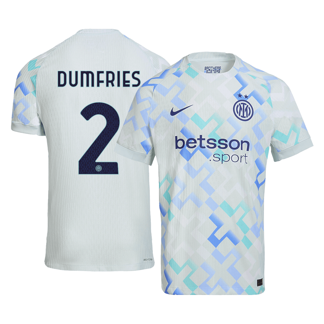 Inter Milan Auswärtstrikot 2025/26 Spieler-Version DUMFRIES #2