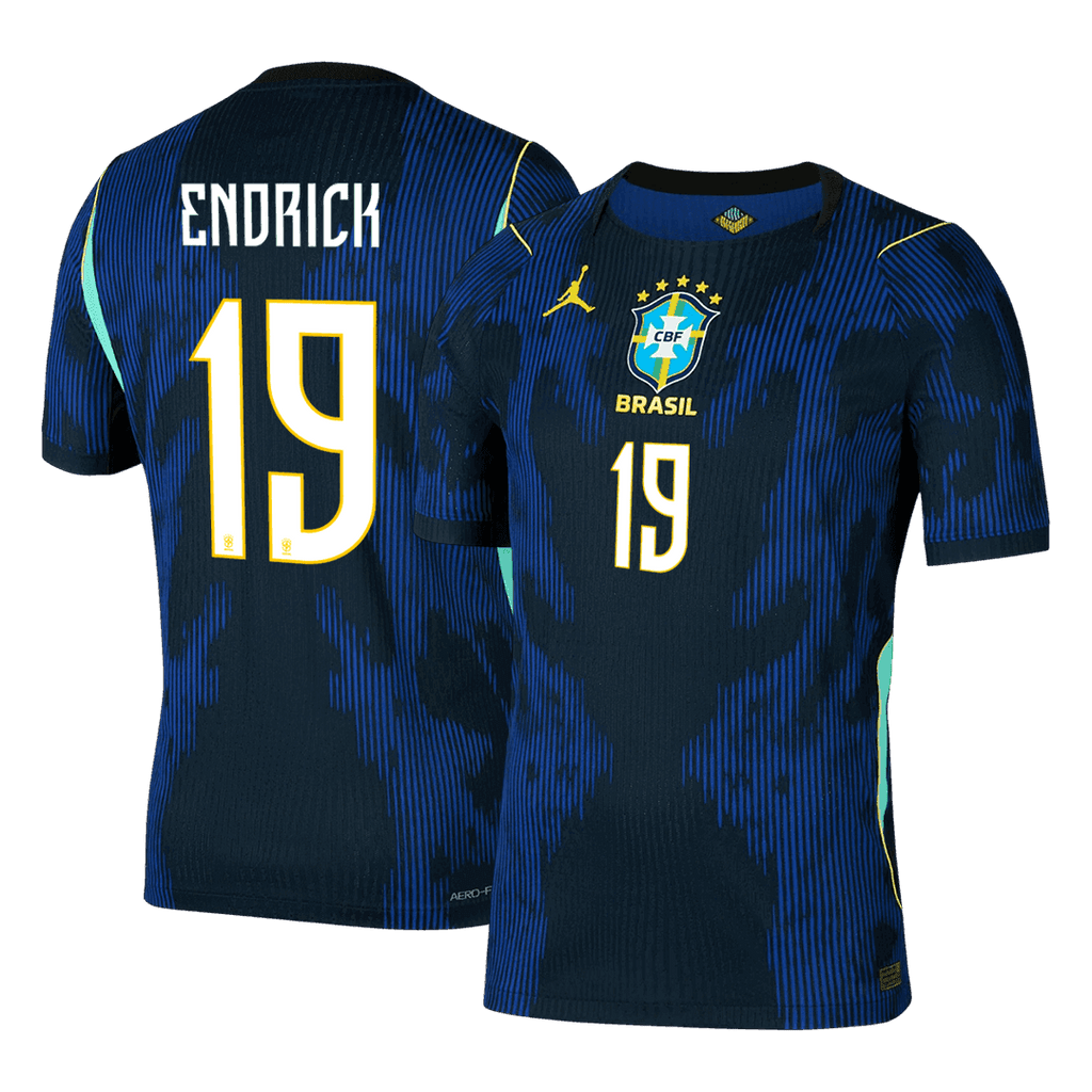 Brazil Auswärtstrikot 2026 Spieler-Version ENDRICK #19