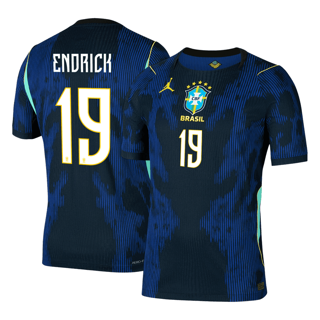 Brazil Auswärtstrikot 2026 Spieler-Version ENDRICK #19