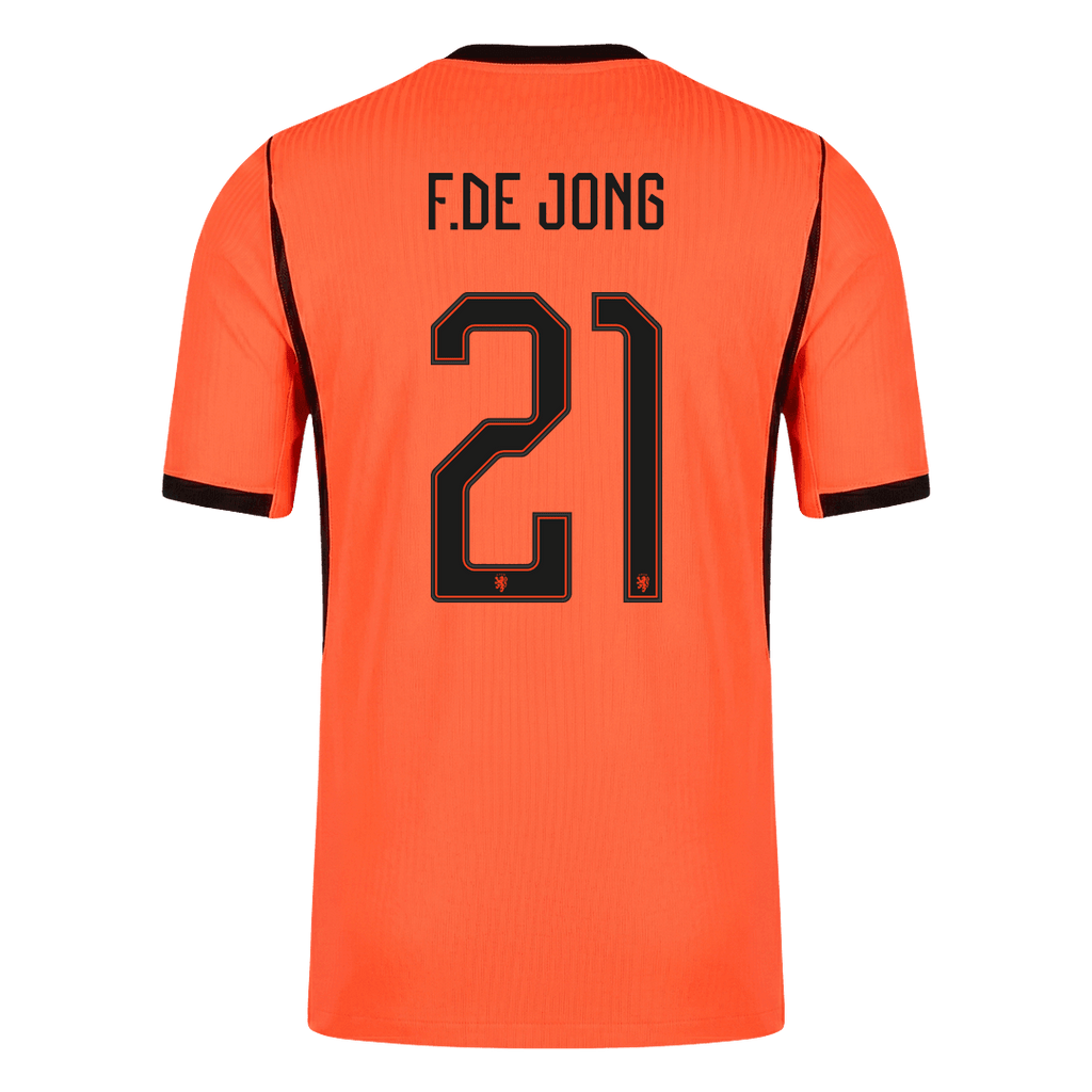 Netherlands Heimtrikot 2026 Spieler-Version F.DE JONG #21