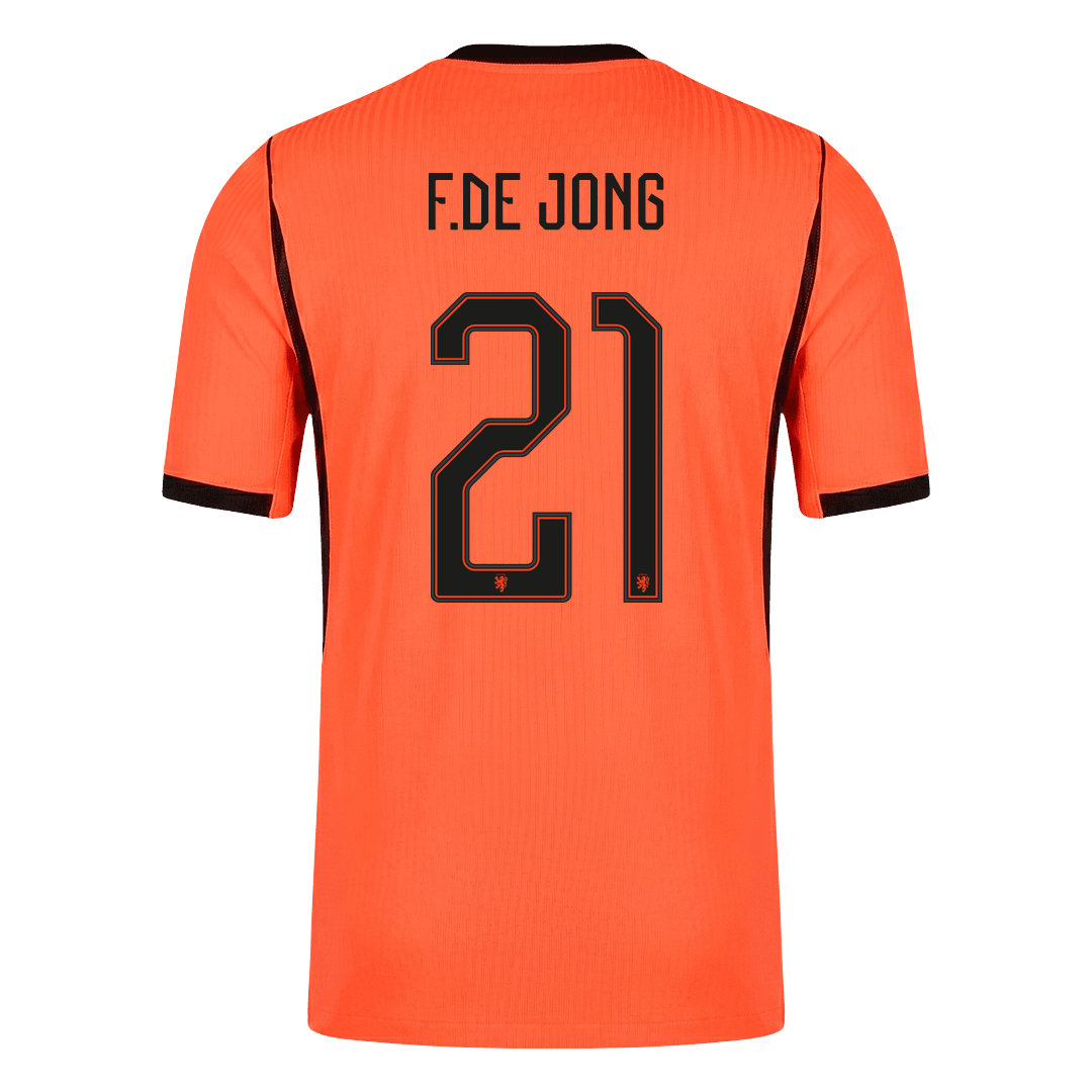 Netherlands Heimtrikot 2026 Spieler-Version F.DE JONG #21