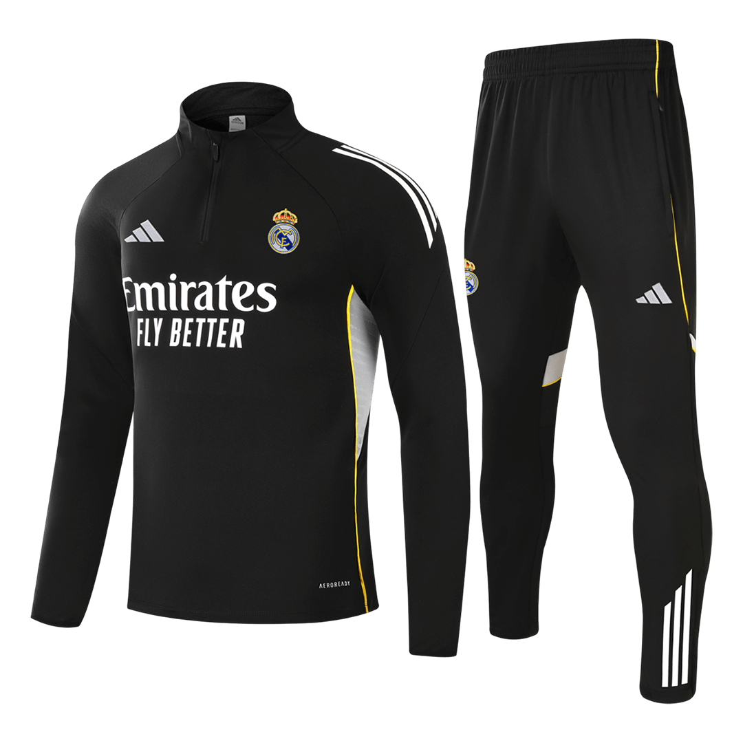 Real Madrid Trainingsjacke 2025/26 Black