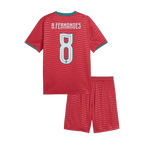 Portugal Kinder Heimtrikot 2-teilig Set 2026B. FERNANDES #8