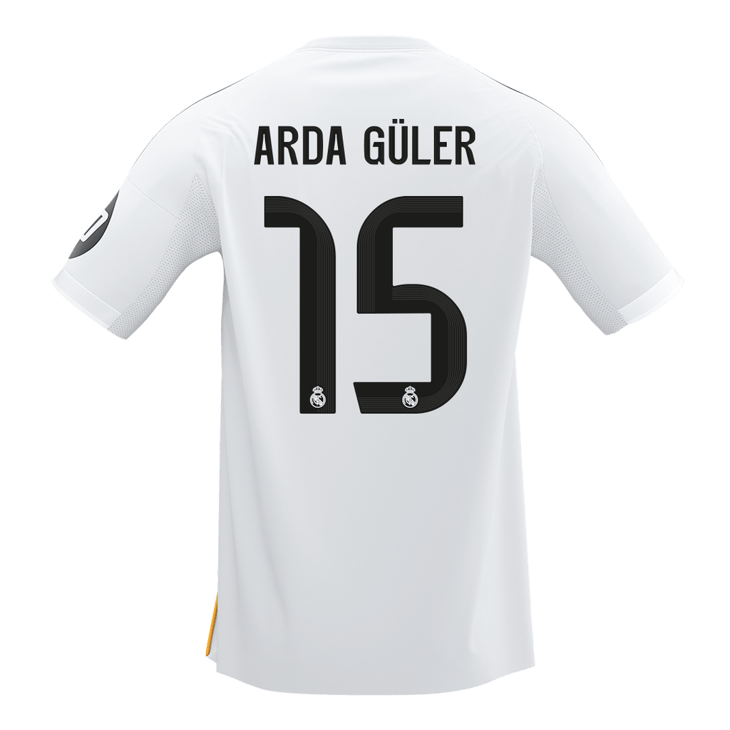 Real Madrid Heimtrikot 2025/26 Fan-Version ARDA GÜLER #15