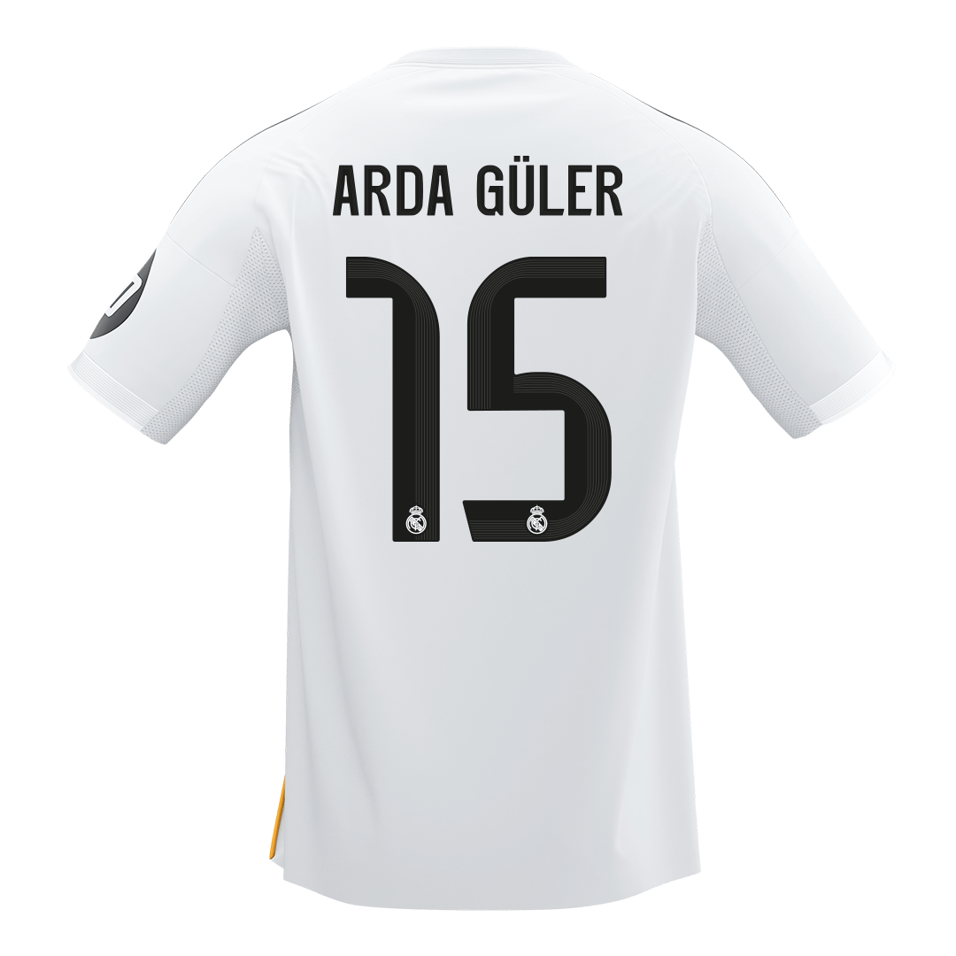 Real Madrid Heimtrikot 2025/26 Fan-Version ARDA GÜLER #15