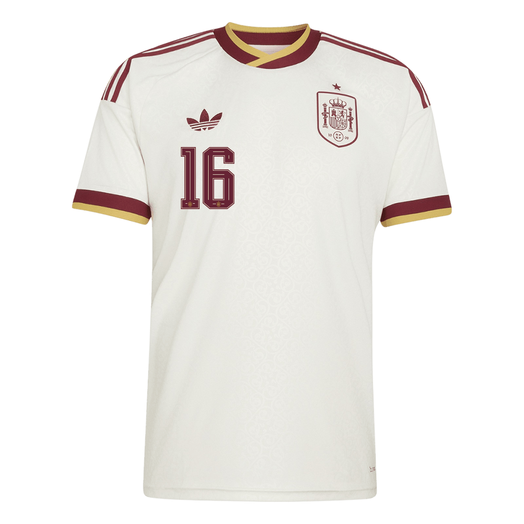 Spain Auswärtstrikot 2026 Fan-Version RODRIGO #16