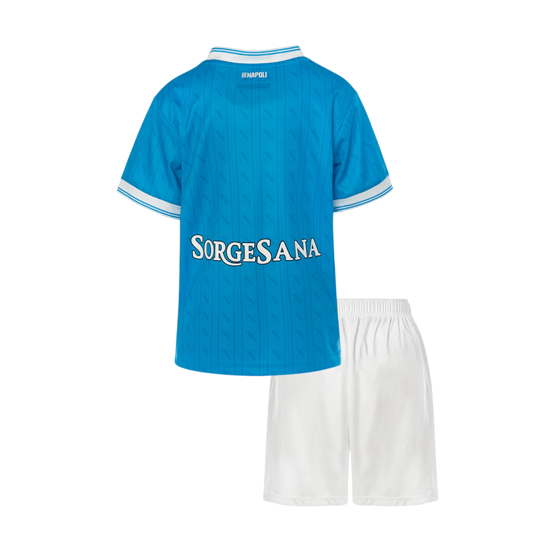Napoli Kinder Heimtrikot 2-teilig Set 2025/26