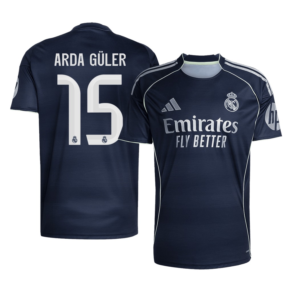 Real Madrid Auswärtstrikot 2025/26 Fan-Version ARDA GÜLER #15