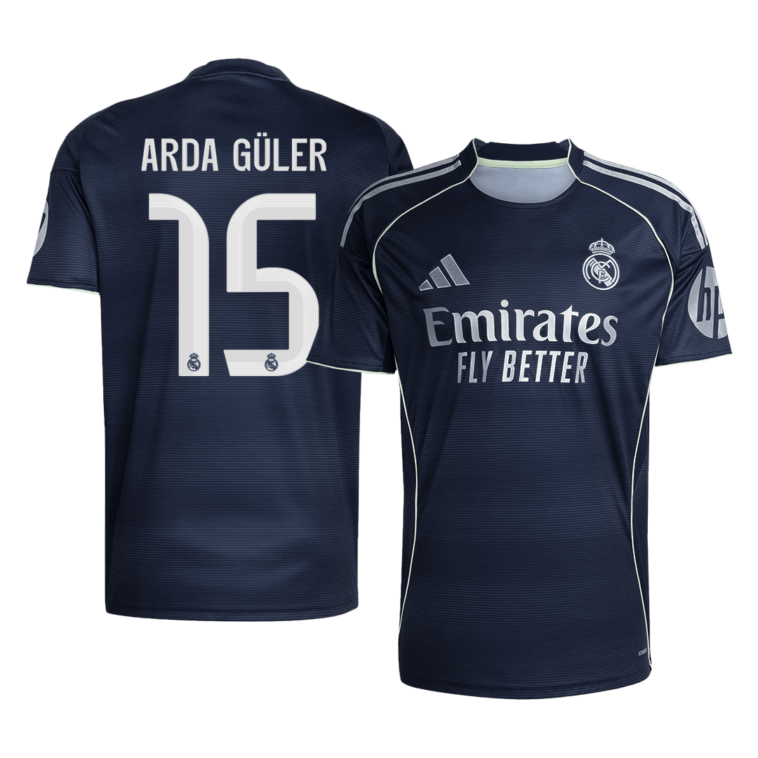 Real Madrid Auswärtstrikot 2025/26 Fan-Version ARDA GÜLER #15