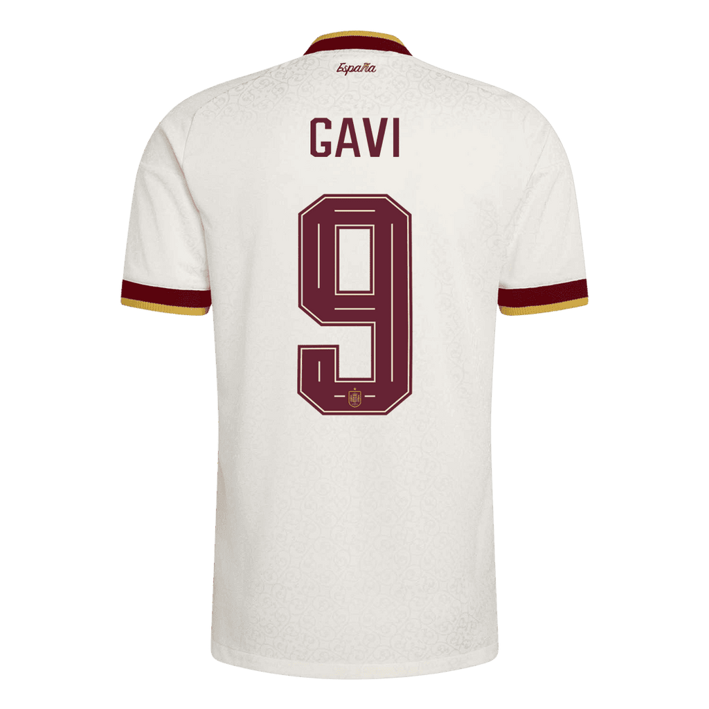 Spain Auswärtstrikot 2026 Spieler-Version GAVI #9