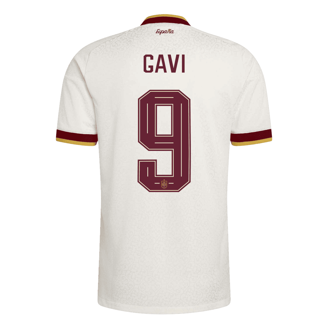 Spain Auswärtstrikot 2026 Spieler-Version GAVI #9