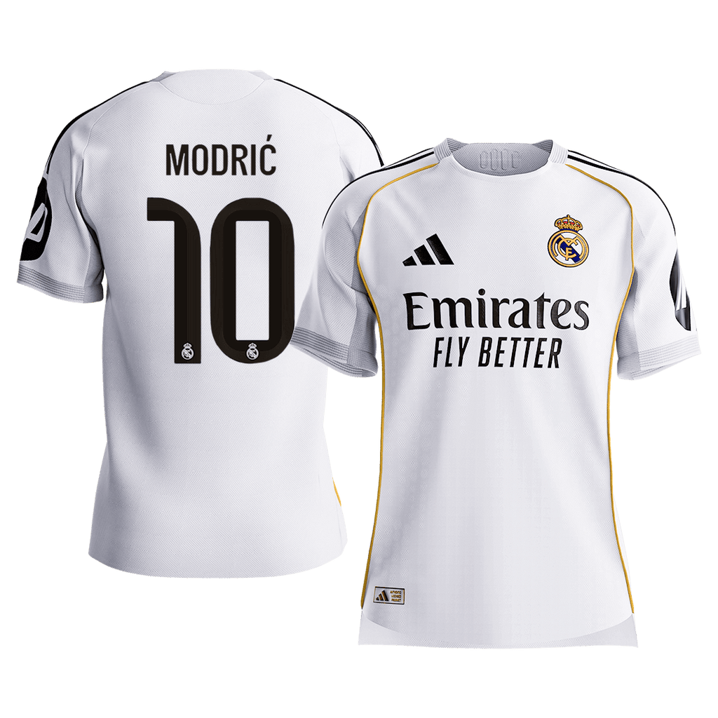 Real Madrid Heimtrikot 2025/26 Spieler-Version MODRIĆ #10