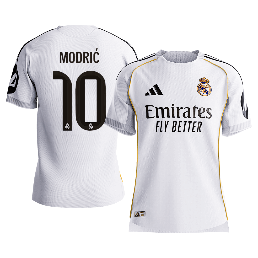 Real Madrid Heimtrikot 2025/26 Spieler-Version MODRIĆ #10