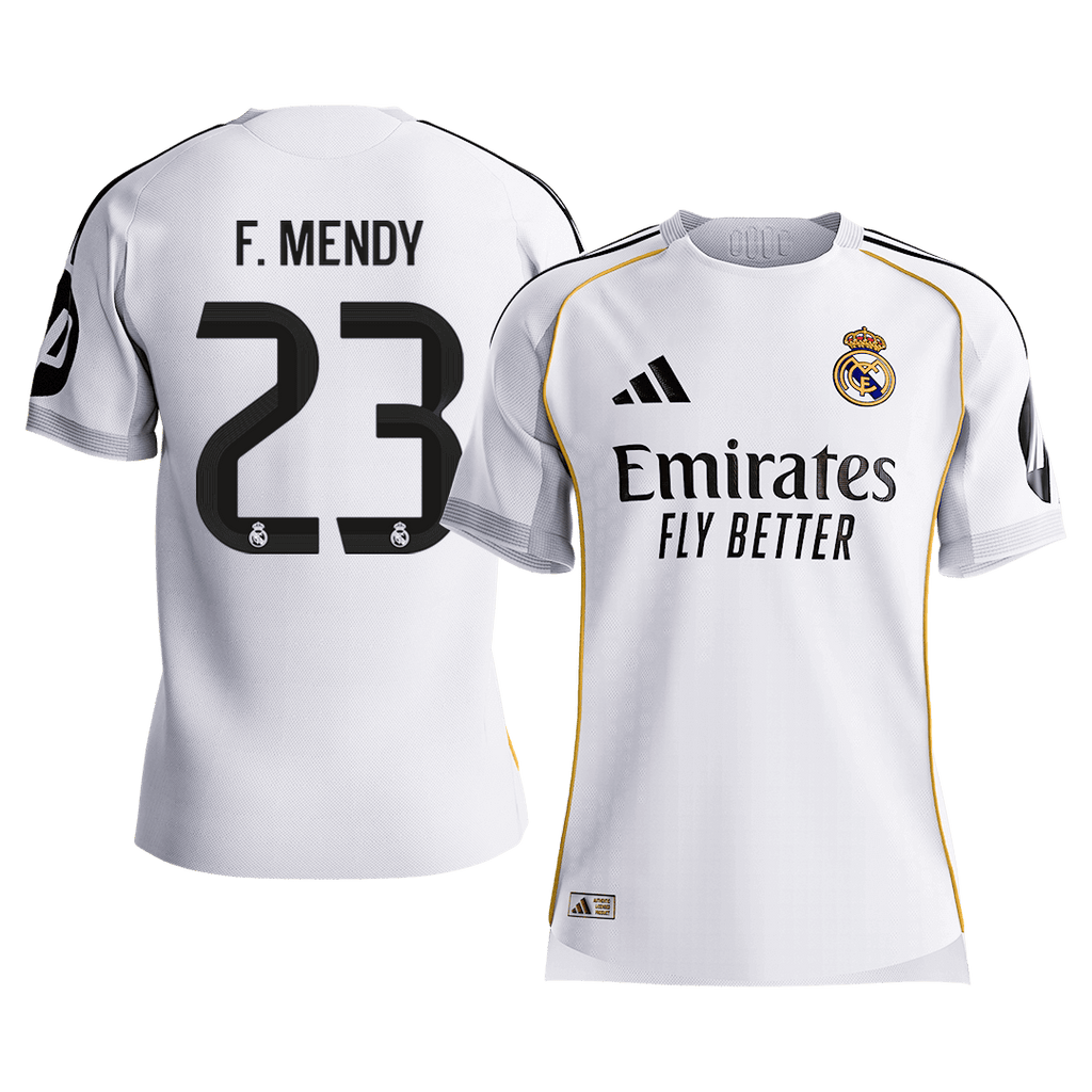 Real Madrid Heimtrikot 2025/26 Spieler-Version F.MENDY #23