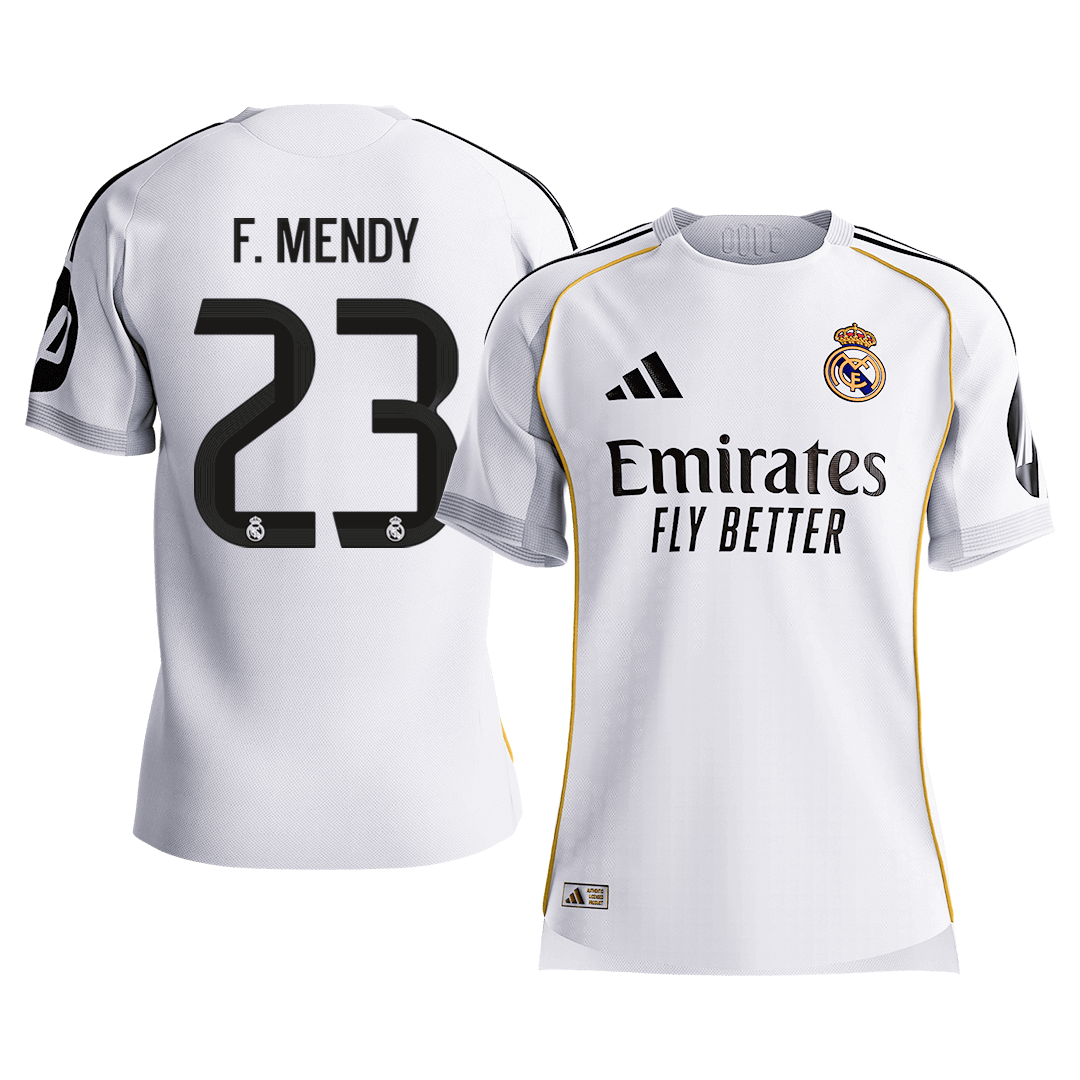 Real Madrid Heimtrikot 2025/26 Spieler-Version F.MENDY #23