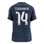 Real Madrid Auswärtstrikot 2025/26 Spieler-Version TCHOUAMENI #14